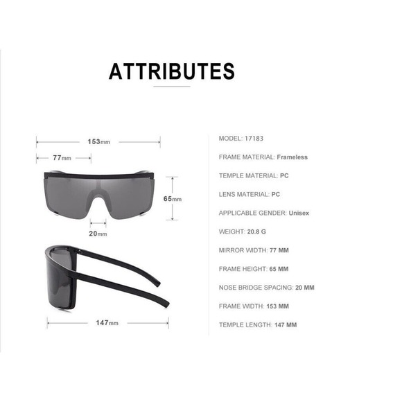 UV‎ Protected Sports Mirrored Wraparound Sunglasses Cycling Cricket Riding Men - Picture 11 of 11